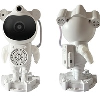 Projecteur d'étoiles Galaxy, lampe astronaute ciel étoilé, veilleuse décorative pour chambre à coucher, luminaire cadeau