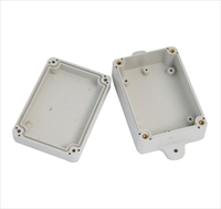 EVEREST PW035 84(110) * 58*33mm Caja de carcasa electrónica ABS gris personalizable IP65 Caja de conexiones de instrumentos impermeable de plástico