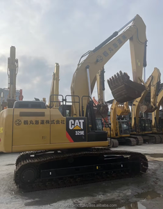 Excavatrice sur chenilles Caterpillar 329EL d'occasion de haute qualité, 30 tonnes, moteur Cat C9.3 ACERT, godet de 1,6 m³, caméra de recul - Product Image 5