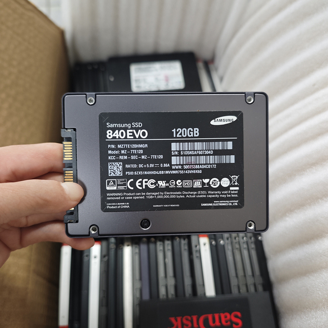 Wholesale Computer Solid State Disk Laptop 2.5 Inch SATA 120gb 128gb Used Second Hand Ssd Hard Drive