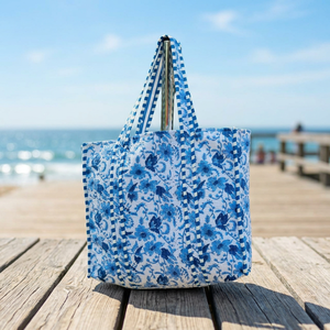 Bolsos de Mano con Cierre de Color Sólido para Mujer, Primavera-Verano, Forro de Algodón Acolchado, Lavables, Organizadores, para Viajes, Compras, Playa - Product Image 2