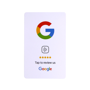 Carte NFC Google Review avec puce NFC 213/215/216/424DNA pour une personnalisation sociale - Product Image 6
