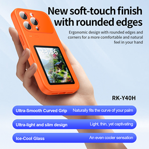 Coque de téléphone intelligente à technologie de pointe pour divertissement quotidien : Écran coloré à style infini + Projecteur selfie arrière + Mini-jeux + Synchronisation des notifications - Product Image 6