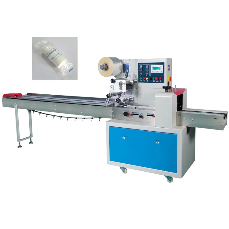 Automatic absorbent gauze packing machine