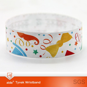 Pulseras de Papel Tyvek Desechables para Eventos, Entradas Impermeables de Tyvek con Logotipo Personalizado para Festivales - Product Image 2