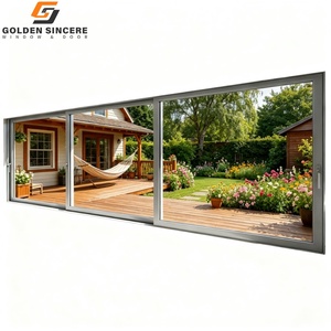 Porte coulissante en verre multi-panneaux GS pour intérieur, idéale pour économiser de l'espace et diviser les pièces - Product Image 6