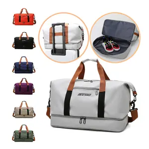 2023 Hot Selling Men Travel Messenger Bag Oxford Luggage Travel Bags Cover Crossbody custom logo Sport Bag