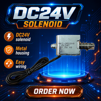 Électroaimant solénoïde linéaire mini push-pull à longue durée de vie, alimentation directe 12V/24V pour équipement d'automatisation – Approvisionnement direct usine