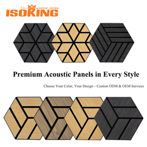 Paneles Acústicos de Madera con Rejillas Tipo Bover de Longitud Personalizada ISOKING, Ideas de Diseño de Pared Acústica con Rejillas para Estudio de Grabación - Product Image 5