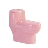 Plusieurs Couleurs KD-24CT En Céramique Toilette Adulte/Rose Couleur Sol monobloc Toilette Bol