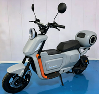 Moto électrique de style moderne avec phare LED et frein à disque, moteur 1000W, vitesse maximale 60-70 km/h, 60V pour usage quotidien