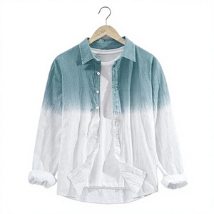 Camisas Casuales de Hombre con Botones, Transpirables, Formales, Ecológicas, de Tela Dobby, Ajustadas, Elásticas, Profesionales, Totalmente Personalizadas - Product Image 2