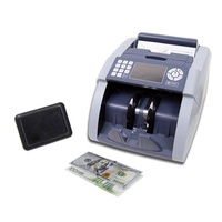 Compteur de billets en gros LD-2110 à alimentation par le dos avec détection de contrefaçon UV MG DD et écran LCD – Machine de comptage d'argent en vrac