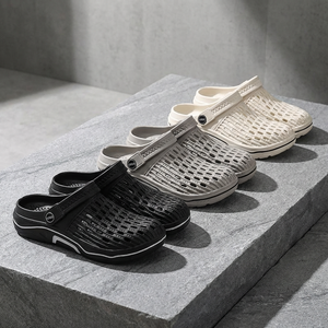Zuecos de Playa Casuales para Hombre, Personalizados OEM ODM, Impermeables, Transpirables, de EVA, Punta Cerrada, Punta Redonda, para Verano e Invierno, Zapatos de Jardín - Product Image 2