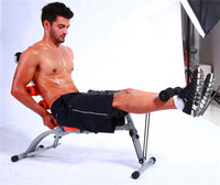 Chaise d'exercice classique, équipement de gym, entraîneur abdominal multifonction, équipement sportif