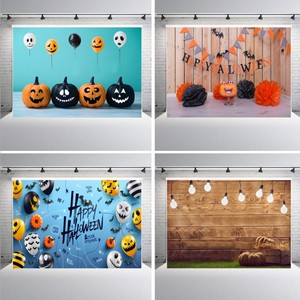 5x7ft Night Halloween Themed Photography <strong>Background</strong> for Birthday Party Decorations and Photo Booths - Product Image 5