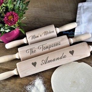 Supplier Safe Wood Rolling Pin Set Durable Commercial Grade Wooden Rolling Pin Professional Kitchen Tool for Bakeries & Cafes - Product Image 3