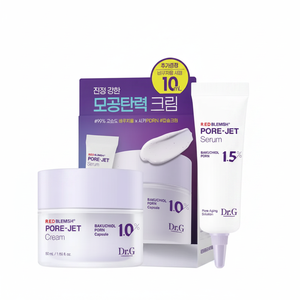 For Dr.G Red Blemish Bakuchiol Pore Jet Cream Juego de cuidado de la piel de 50ml con suero de 10ml de buena calidad - Product Image 2