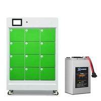 بطارية ليثيوم أيون ADF 60V 72V 40Ah 50Ah 60Ah LiFePo4 للدراجات الكهربائية مع محطة تبديل البطاريات