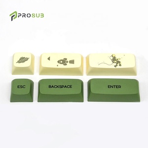 Prosub Thăng Hoa Khoảng Trống Tùy Chỉnh 68 Keycap PBT Tiêu Chuẩn <span class=keywords><strong>Key</strong></span> Mũ Cho Bàn Phím Cơ Khí Cherry Bàn Phím Keycaps - Product Image 3