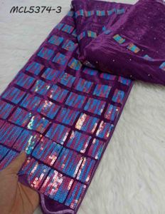 Thời Trang Mới Phi Shiny Pháp Tulle <span class=keywords><strong>Net</strong></span> Sequins Ren Thêu Vải Với Đá Cho Đám Cưới Buổi Tối Ăn Mặc - Product Image 4