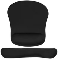 Repose-poignet en mousse à mémoire de Offres Spéciales pour clavier d'ordinateur portable repose-poignet de clavier économique + ensemble de tapis de souris