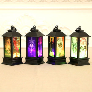 New cross-border product: Halloween glowing <b>oil</b> lamp, Halloween gift, pumpkin <b>lantern</b>, party glowing ornament. - Product Image 2