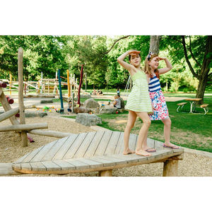 Çocuklar oyun alanı açık oyun seti ahşap ahşap eğitim oyunları dengeleme Log yürümek çocuklar ve yetişkinler için oyun alanı - Product Image 2