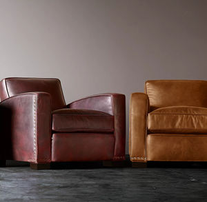 Chaise en cuir <span class=keywords><strong>de</strong></span> luxe <span class=keywords><strong>de</strong></span> style américain Rhoohill Italie meubles <span class=keywords><strong>de</strong></span> salon canapé simple fauteuil <span class=keywords><strong>de</strong></span> salon <span class=keywords><strong>de</strong></span> campagne française - Product Image 2