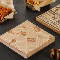 Papier Kraft Imprimé Personnalisé pour Emballage Alimentaire Riche en Graisses, Enduit de Cire, Idéal pour Viandes Fraîches et Charcuteries – Vente en Gros