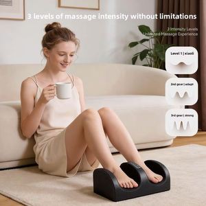 Appareil de massage vibrant et chauffant pour pieds et mollets avec 20 balles de massage pour points d'acupuncture, contrôle de la minuterie pour la circulation sanguine et le soulagement de la douleur - Product Image 5