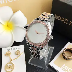 Kostenloser Versand Uhr Religion Damen Moissan ite Uhr Eleganz Quarz Großhandel Luxus benutzer definierte klassische Vintage Kristall Uhr