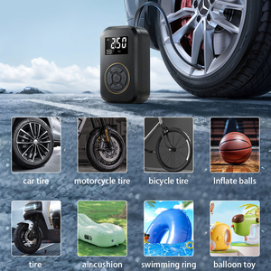 Bomba de Presión de Neumáticos Eléctrica Multifunción, Mini Bomba de Aire Portátil para Automóvil, Compresor de Aire Digital LED para Neumáticos, Inflador de Neumáticos Inalámbrico - Product Image 5