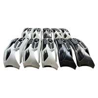 Ensemble de pare-chocs avant Mercedes-Benz d'occasion de haute qualité pour Classe A W177 2019-2022, avec grille AMG Sport et support de réparation, garantie 1 an
