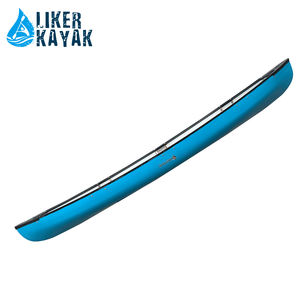 Canoë-kayak récréatif C1 en plastique de haute qualité à 3 places avec sièges en bois - Product Image 4