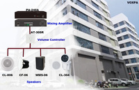 AT-836 PA Sound System 36W Home Theater High Quality Volume Controller with Relay