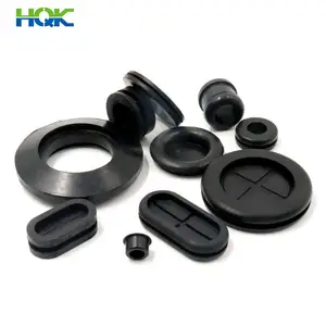 Fabriek Custom Siliconen/Nbr Rubber Isolatie Draad Bescherm Kabel Grommet Rubber Grommet