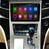 TK-YB panneau stéréo de voiture de vente chaude 10.1 pouces pour Toyota ALPHARD 2008 RHD autre cadre de tableau de bord d'autoradio électronique automatique