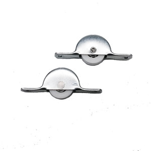 Con Lăn Sắt Nhỏ Bằng Nhựa Ròng Rọc Nylon Con Lăn Không Gỉ Đơn Phụ Kiện - Product Image 1