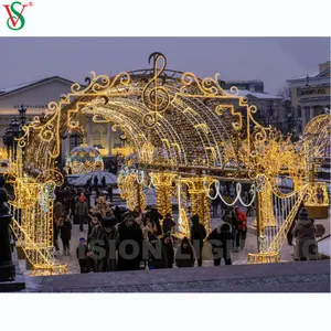 Led Kerst Decor Bruiloft Benodigdheden Verlichting Boog Licht Decoratie Met Dome