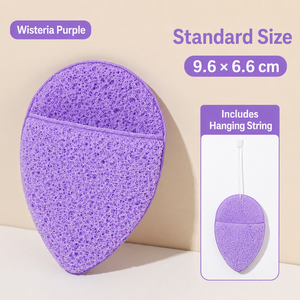 Éponge nettoyante épaisse en forme de goutte d'eau, sans latex, en polyuréthane hydrophile, exfoliante, pour démaquillage, tampons cosmétiques - Product Image 1