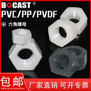 Écrou hexagonal Bocast M10 en plastique résistant à la corrosion, norme GBT6170 2000 Grade A - Product Image 5