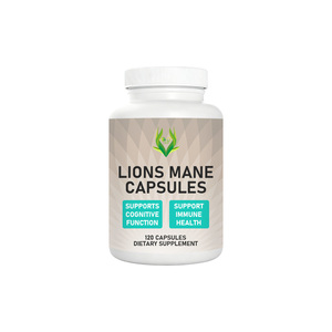 Cápsulas de Melena de León Más Vendidas, Melena de León y Beta Glucanos, Apoya el Sistema Inmunitario y la Función Digestiva, Hongo - Product Image 1