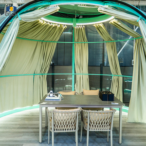 Domo Transparente Prefabricado de PU con Diseño de <span class=keywords><strong>Cristal</strong></span> Estrellado para Camping, Gazebo, Restaurante, <span class=keywords><strong>Casa</strong></span> Burbuja en Venta - Product Image 3