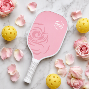 Ensemble de raquettes de pickleball en fibre de verre thermoformée, noyau de 16 mm, haute rotation, antidérapant, avec 4 balles et sac (2 raquettes, 4 balles) - Product Image 2
