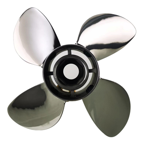 Hélice marine en acier inoxydable <span class=keywords><strong>Suzuki</strong></span> à 4 pales de 15 1/4'' x 26'' pour <span class=keywords><strong>moteur</strong></span> hors-bord de <span class=keywords><strong>150</strong></span> à 300 <span class=keywords><strong>CV</strong></span> - Product Image 4