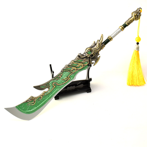 Accesorios <span class=keywords><strong>de</strong></span> juego Naraka Blade Point Cosplay espadas Real acero Metal arma artesanías Decoración <span class=keywords><strong>de</strong></span> mesa seguridad espada <span class=keywords><strong>de</strong></span> juguete sin cortar - Product Image 1