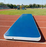 Tapis de gymnastique gonflable Drop Stitch, imperméable et antidérapant, pour l'entraînement à la gymnastique à domicile et les sports de plein air
