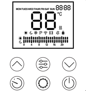 Panneaux chauffants électriques muraux avec noyau en céramique Élément chauffant Stockage Radiateurs de chauffage domestique - Product Image 5