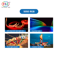 YLL Shenzhen Usine 1.7H Boîtier Noir Puce Epistar 5050RGB SMD LED Diode 0.2W LED Étanche pour Éclairage Extérieur Module LED